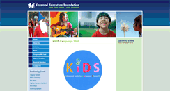 Desktop Screenshot of kenwoodeducationfoundation.org